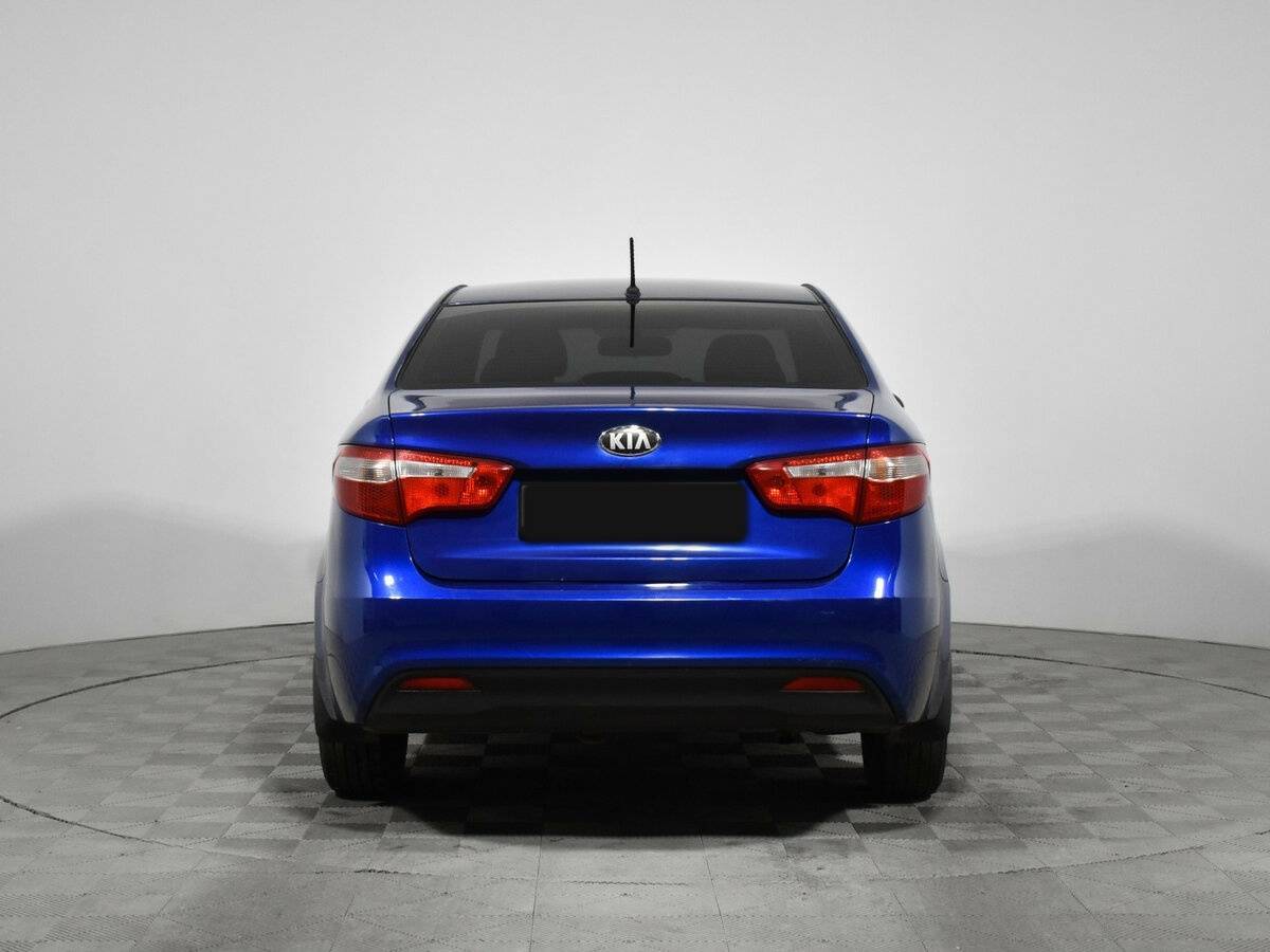 Kia Rio 5-speed, 2013 Фото №6